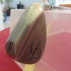 Pure spin 48 degree gap wedge golf club